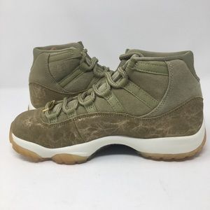 womens air jordan 11 retro neutral olive